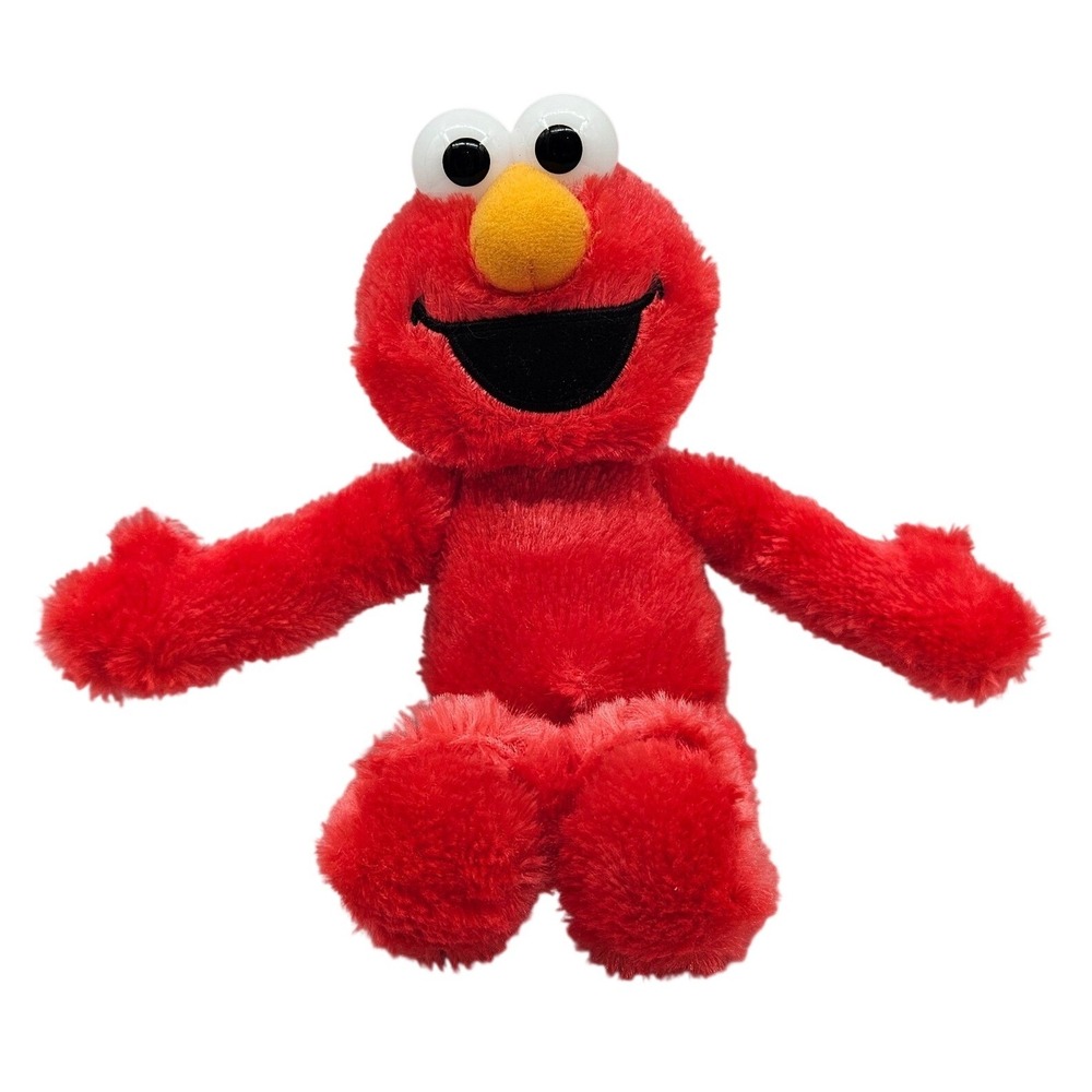 Sesame Street Elmo Red Plush Stuffed Animal Toy 9 Inch 2024 Just Play 57560